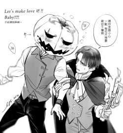 lps1:  pumpkin king Erwin Smith & Vampire