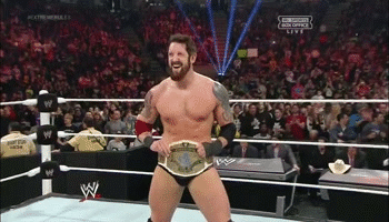 Our new bulging Intercontinental Champion, Bad News Barrett!!!