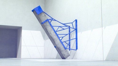 ordiri:concrete art by Fabrice Le Nezet