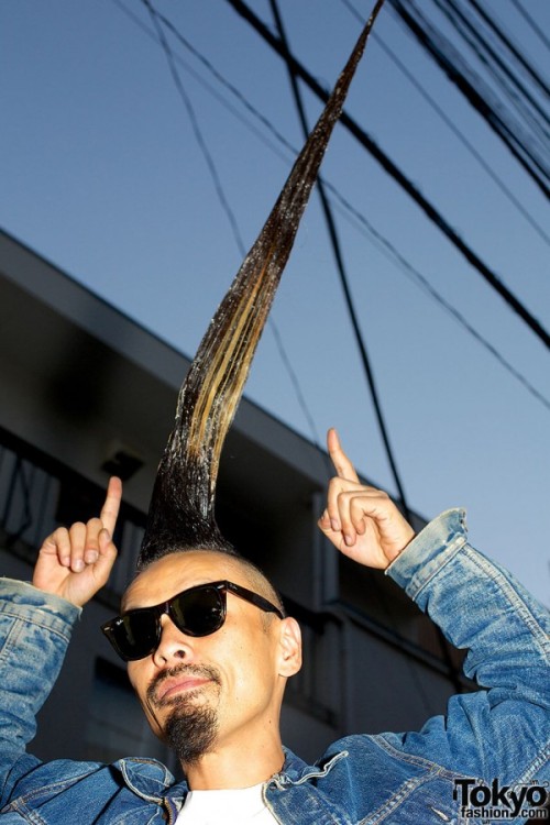 AvantGarde Harajuku Director w/ World’s Tallest Mohawk [x]