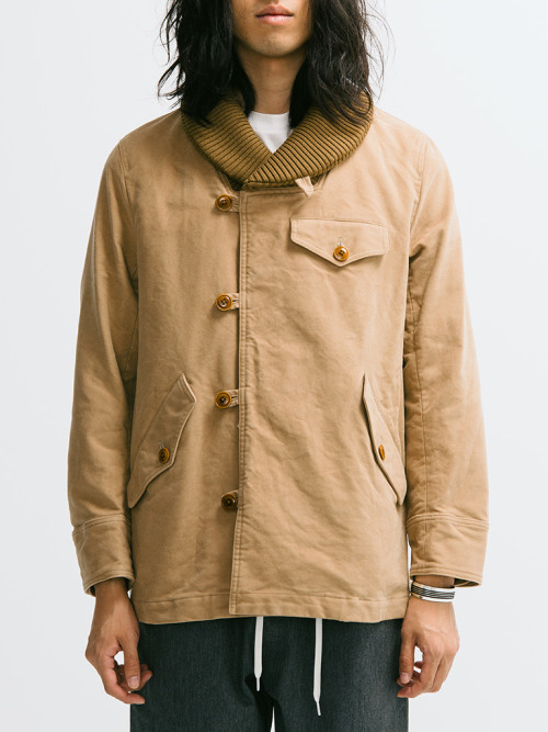 Knit Collar Field Jacket / TS(S)