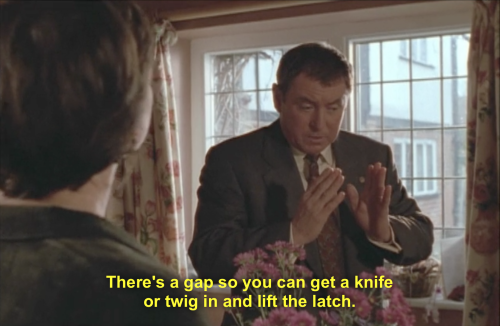 kinda-real-awkward:Midsomer Murders in a Nutshell, Part VII“I’ll send someone ‘rou