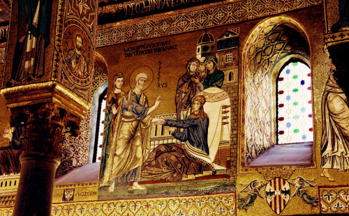 henriplantagenet:Cappella Palatina, PalermoThe Palatine Chapel, is the royal chapel of the Norman ki