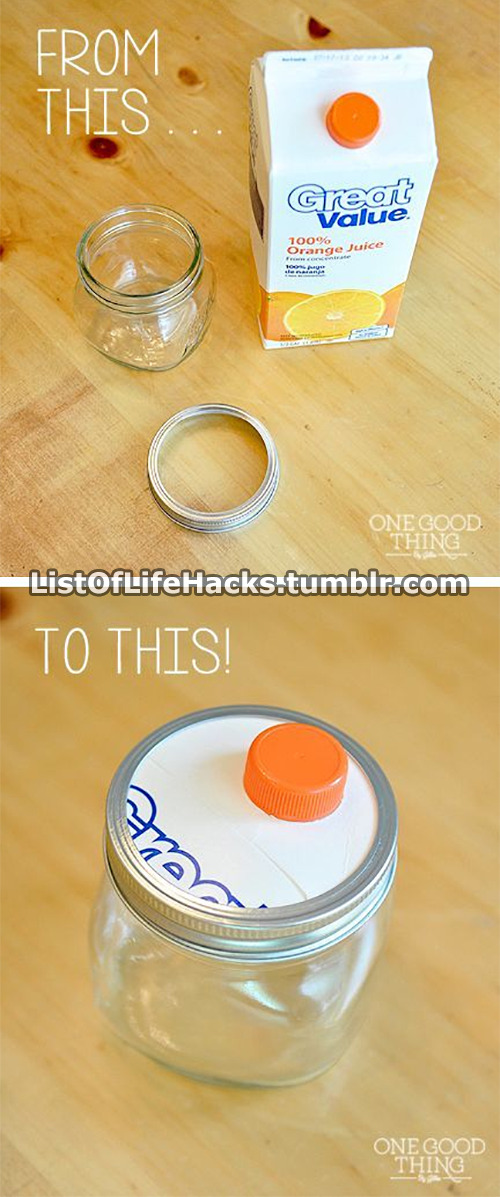 listoflifehacks:  If you like this list of life hacks, follow ListOfLifeHacks for