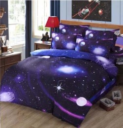 infected:  Out of the world  Galaxy Bed Sheet, 4 pieces set  Purple galaxy hoodie  Blue galaxy hoodie Blue galaxy sweatshirt 