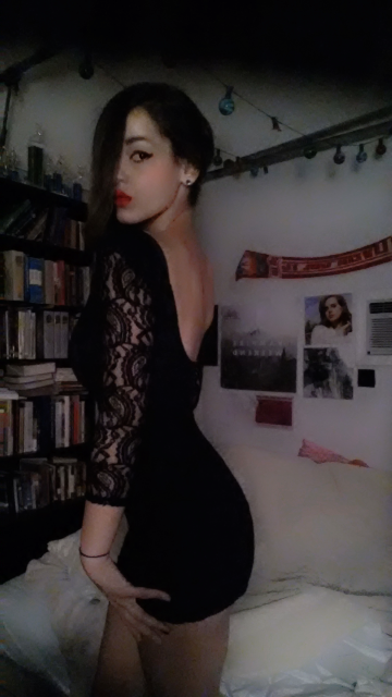 dontknoww-dontcare:  My friends canceled plans on me after I spent an hour getting ready- plus I wanted to wear out my new dress >:c I’ll share it with you guys instead 😌  oh my lord ! you look insanely hot in that dress ! 