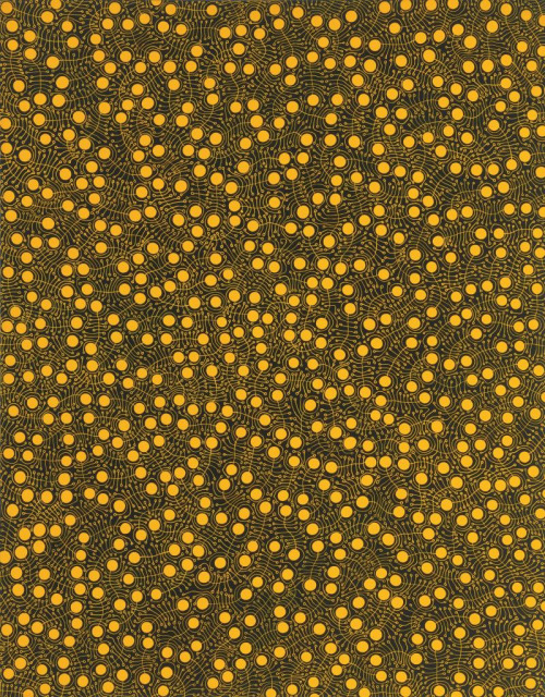 socialclaustrophobia:  Yayoi Kusama (Japanese, b. 1929), Grass B, 1991. Acrylic on canvas, 46 × 35.87 in (116.84 × 91.11 cm).via dappledwithshadow 