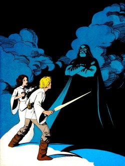 atomic-chronoscaph: Star Wars - art by Kevin Nowlan (1982)