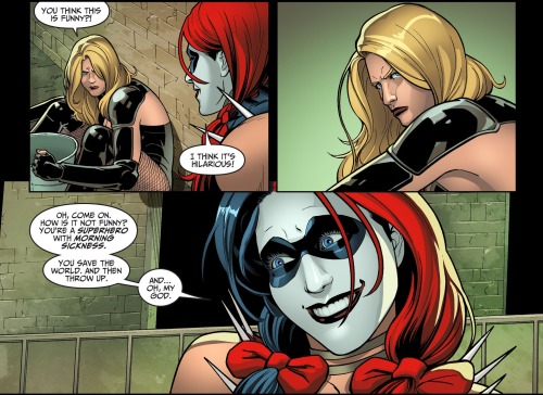 iamthegreeneyedmonster: forceguardian: lpfan9976: croatoanhero: Harley is a gift from God. This is w