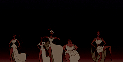 onehellofascene:carefree black girls → the muses voiced by Lillias White (Calliope, epic poetry), Ch
