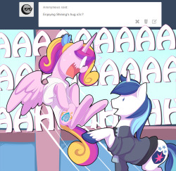 Highschool-Cadance:  He Can Come But I Won’t Like It… Previous Post | Next Posts