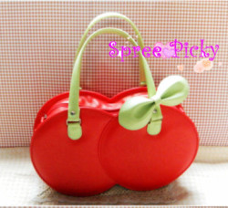 pastel-cutie:  Lovely Cherry Handbag [♥]