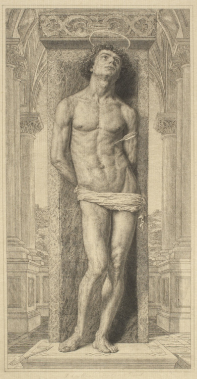 San Sebastian por Claude Ferdinand Gaillard, 1876.
