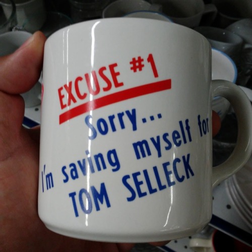 thehorrorsofgoodwill:Oddly specific mug.