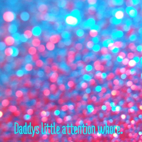 davsgurl:  thedaddyshow:  Daddy, Daddy, Daddy.  I wouldn’t have it any other way.  I am I am…I GET moody when I feel like I need attention 