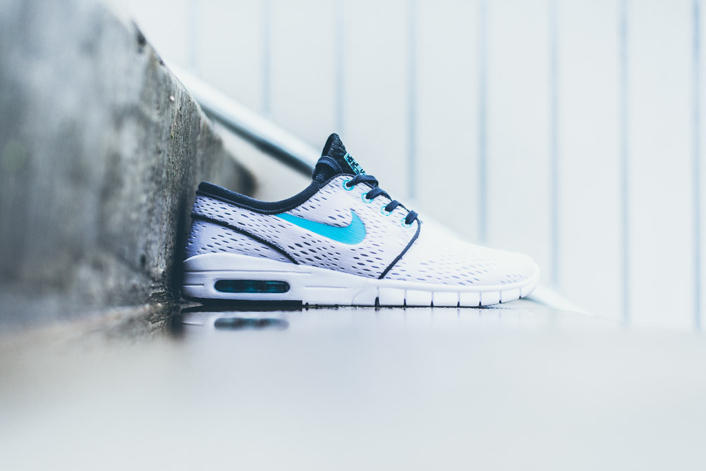 nock-nock-nock:  Nike SB Stefan Janoski Max “White/Clearwater”