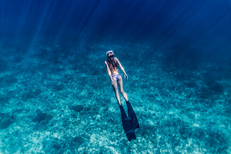 pedalfar:  Free Diving by SachaKalis on deviantART 