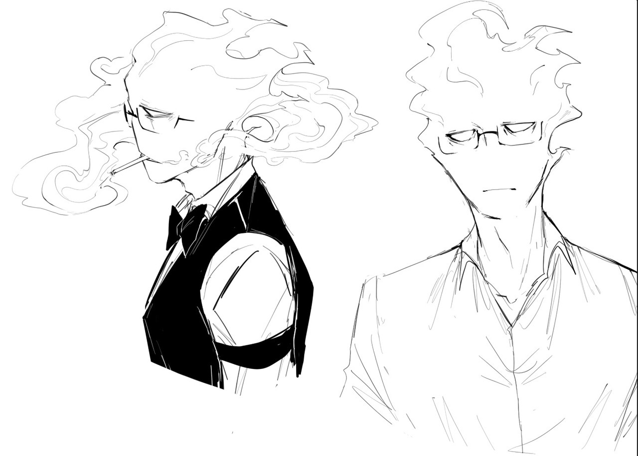 mooncatyao:  leafy-yezi:  I miss Grillby…  I miss your art too…葉子大大。