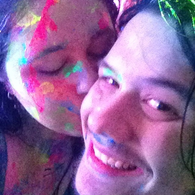 Kiss Kiss Kiss 💋💕❤️😘 #mylove #iloveyou #paintparty #ultraglowmelbourne