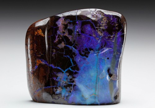 geologypage: Opal Var. “BOULDER OPAL” in Ironstone | #Geology #GeologyPage #Opal #Minera
