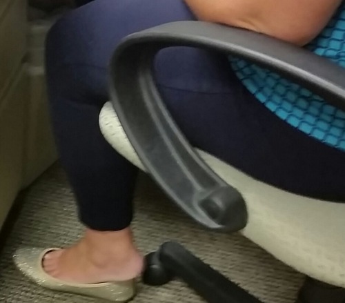 sexycandidfeet: Work