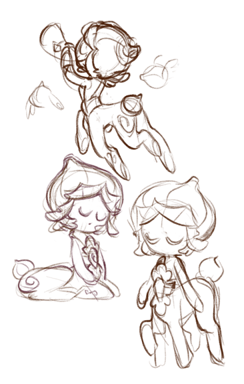 cottonbun: Some CR sketches that piled up during a year. Wanted to wait a little bit to fill up the 