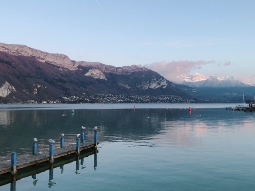 Annecy lake.