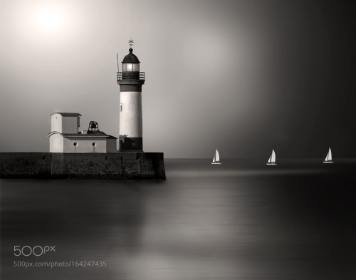 the lighthouse by rolandlenert53