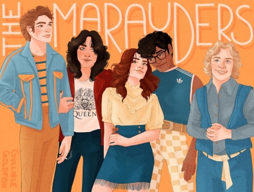 gulliblegoldfish: I always forget the Marauders canonically live in the 70s and that’s a damn 
