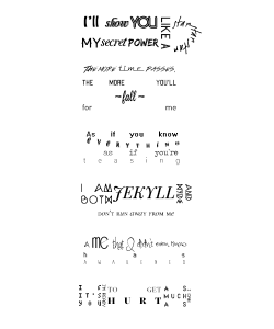 yoojihos:  Hakyeon’s lines through the eras 