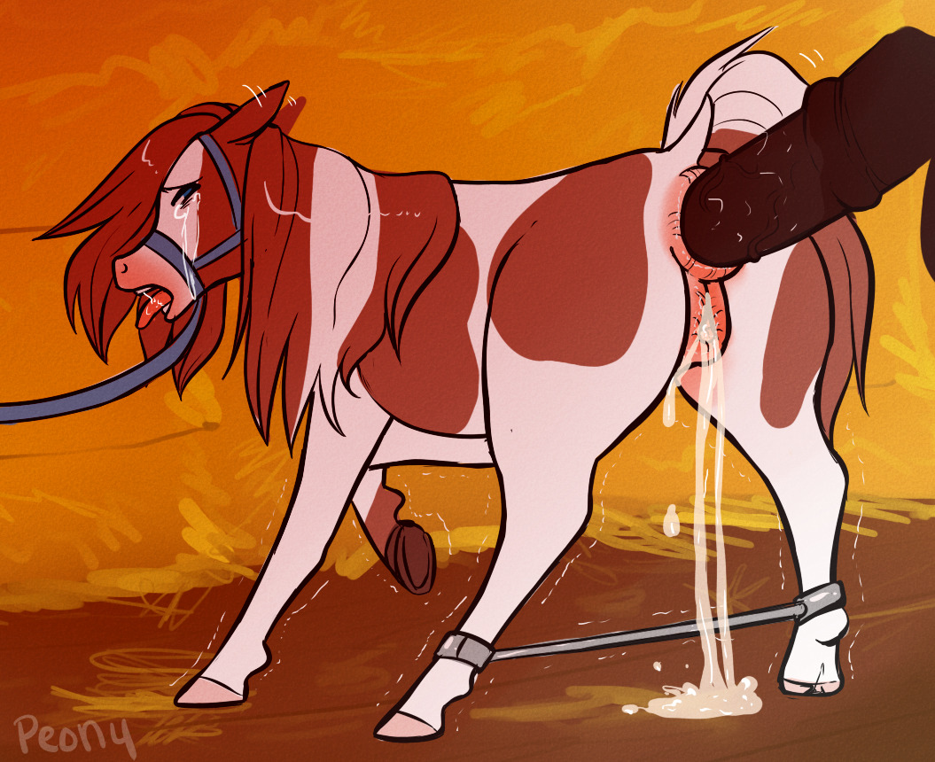 Request #1 (request link here) : Anthro male furries on feral female horsesHonestly