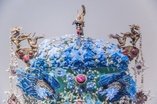 changan-moon:Phoenix crown for Chinese empress in Ming dynasty. Photo by 遗产君.