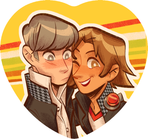 alicenpai: BRING P4 BACK 2K17, STARTER PACKheart&star buttons for anime north – see y'all there!!!  