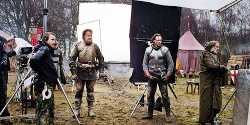 hiddleston-daily:  On set of The Hollow Crown