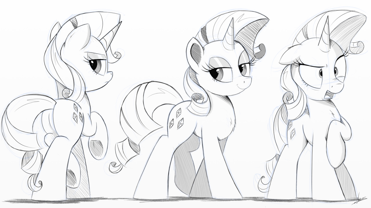 ncmares:Sketchage with Rarity. MangaStudio5 is boss for that, by the way. :]Rarara~