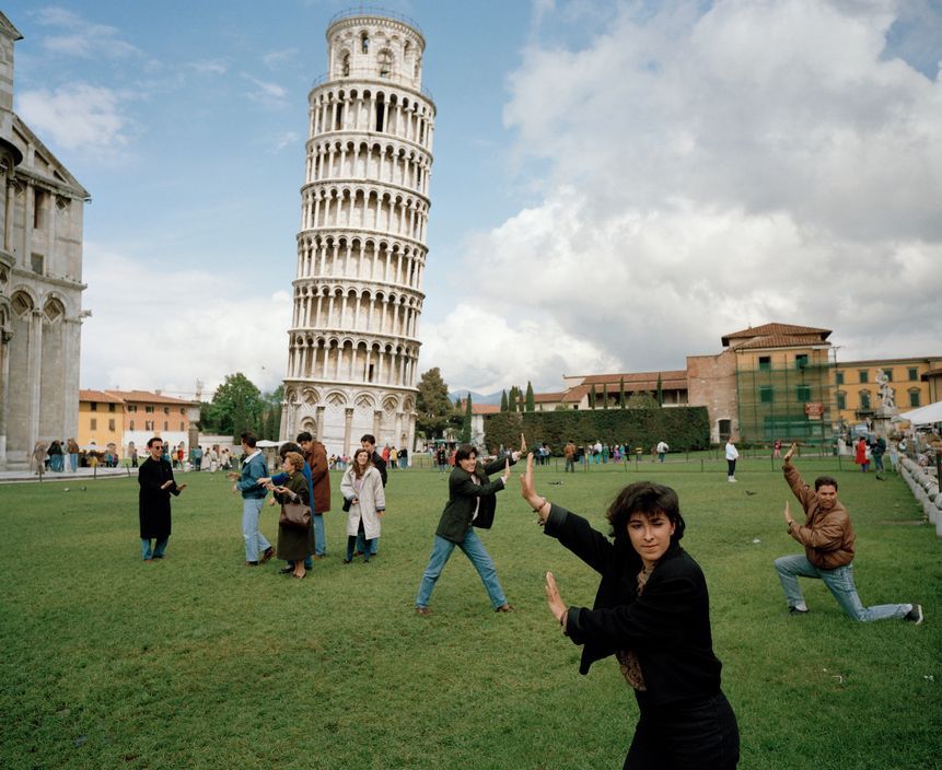unearthedviews: ITALY. Pisa. The Leaning Tower of Pisa. From ‘Small World’. 1990.