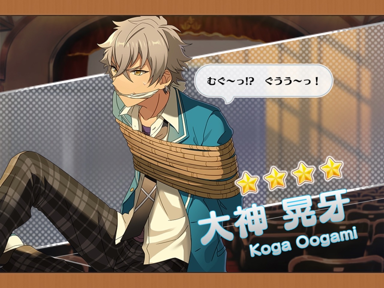 kazuyaharu:  My 10k point gacha luck is pretty good :’D welcome home koga! You