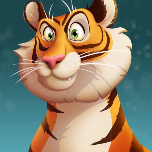 #tiger #crazyart #beast #orange #digitalart #characterdesign #character #illustration #digital2D #art