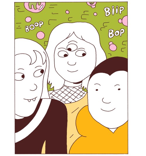 My three characters for TCAF’s Blind Date 