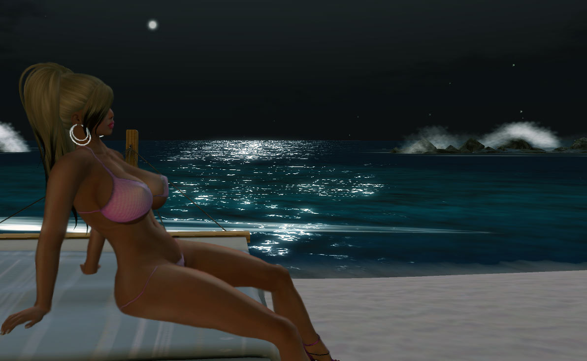 kimberlyswallows:  Evening at the beach… 