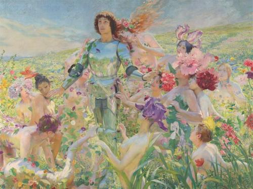 Le chevalier aux fleurs (tiré de Wagner, Parsifal) = The Knight of the Flowers (from Wagner&rsquo;s 