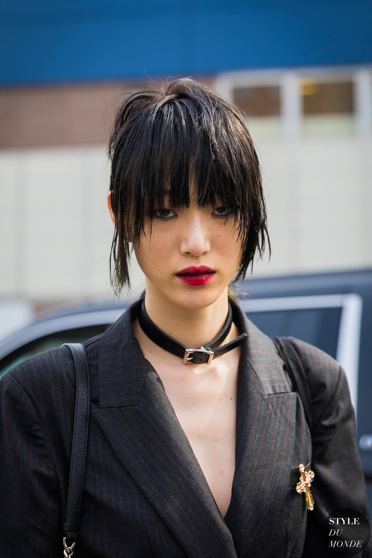 Black-is-no-colour — Sora Choi during New York Fashion Week Spring