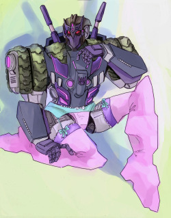 predatorgirl613:  rnegastar:  Here is a beautiful commission I got from mroberge :3c Tarn in some lovely lingerie~ Pink is a really good color for him it matches his biolights  