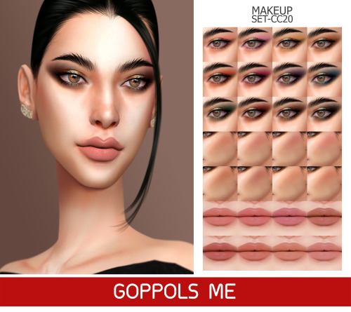 GPME-GOLD MAKEUP SET CC20DownloadHQ mod compatibleAccess to Exclusive GOPPOLSME Patreon onlyThank fo