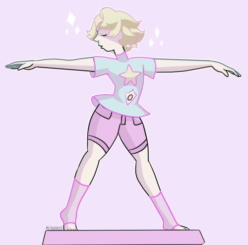goopy-amethyst:meowrailed:Present Day Rainbow Quartz (aka Steven and Pearl’s Fusion)YES PLEASE AND T