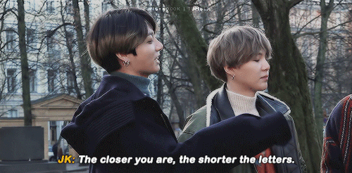 Look At The Way Jungkook Was So Excited For Taehyung To Read His Letter (cr)