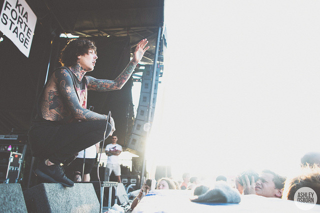 fvckingdemise:  Bring Me The Horizon by Ashley Osborn on Flickr.