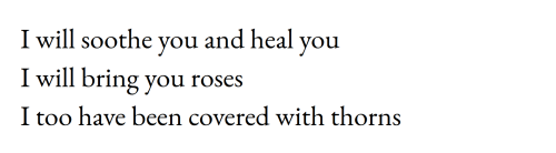 megairea:Rumi, from Bittersweet (tr. by Fereydoun Kia& Deepak Chopra)