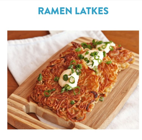 theautisticagender: tevilah: Taking the great latke debate to the next level. NO