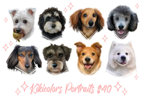 I’m doing pet portraits in the style above for $40! Feel free to message me and make sure to send cl